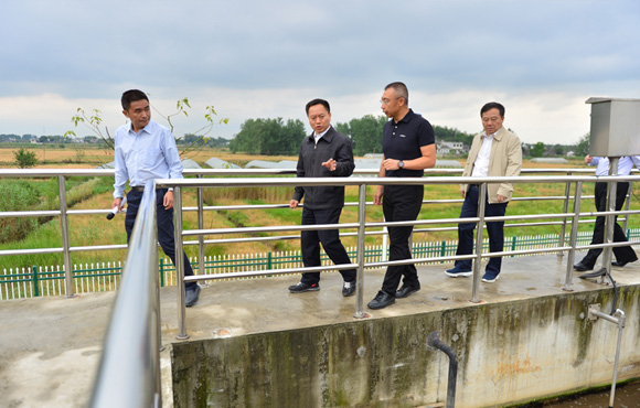 细化举措、凝聚合力，扎实推进环巢湖流域水环境综合治理——省长李国英一行调研长临河镇污水处理厂