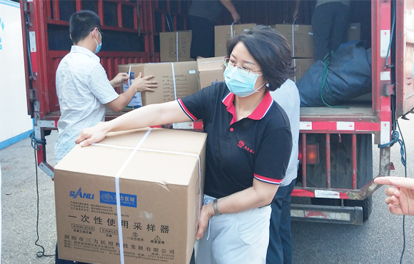 888集团紧急捐赠抗疫物资 助力福建莆田抗击疫情